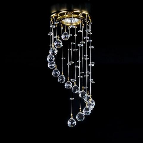 Точечный светильник Art Glass SPOT 22 MATT BRASS CE