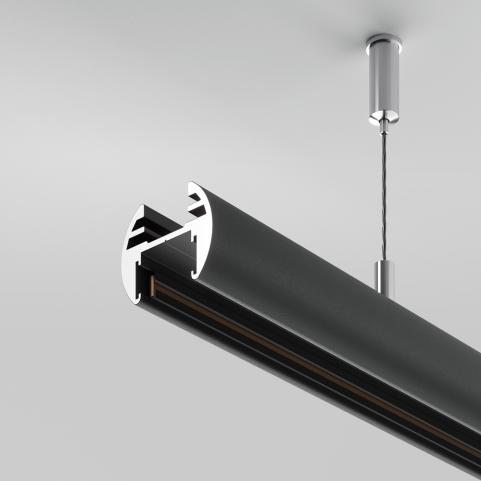 Шинопровод 1м подвесной круглый Maytoni Technical Basity TRX172-R-111B