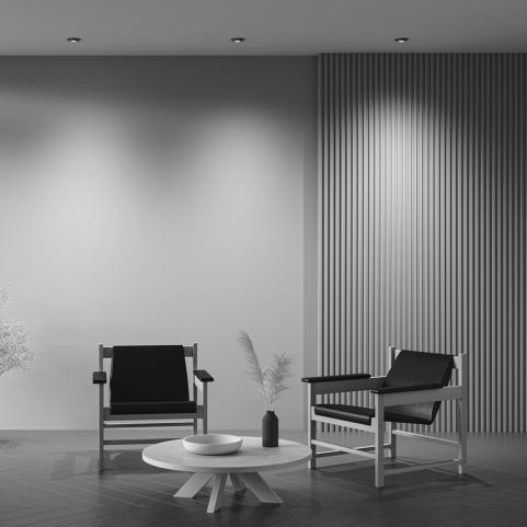 Поворотный светильник Maytoni Hidden 3000K DL045-01-10W3K-B