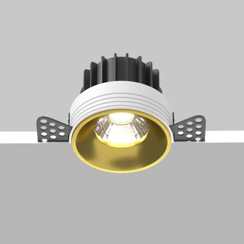 Точечный светильник Maytoni Technical Downlight 4000K Round DL058-12W4K-TRS-BS