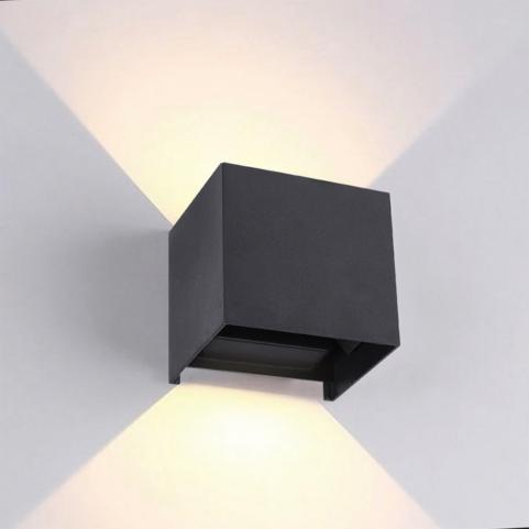 Настенный уличный светильник Arte Lamp Rullo  A1714AL-2BK