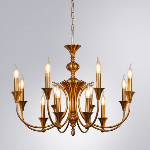 Светильник подвесной Arte Lamp Collinetta A4094LM-12PB