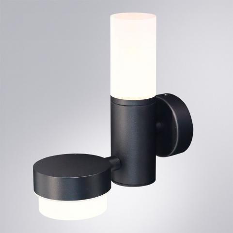 Настенный уличный светильник Arte Lamp Budapest A2360AL-2BK