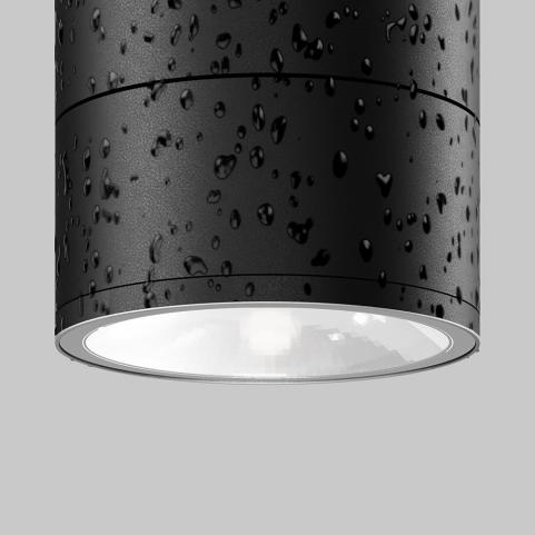 Уличный потолочный светильник Maytoni Spin O310CL-L12GF3K