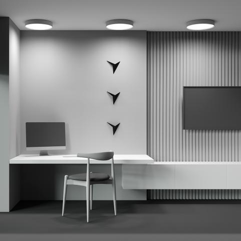 Потолочный светильник Maytoni Technical Ceiling 3000K Zon C032CL-45W3K-RD-W