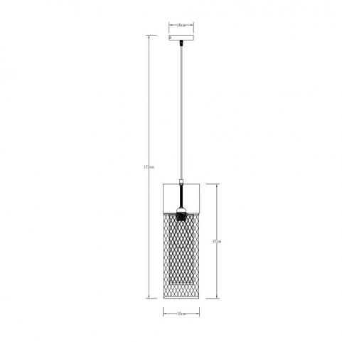 Светильник подвесной Arte Lamp Castello A7068SP-1BK