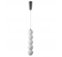 Подвесной светильник Crystal Lux DESI SP5 CHROME/WHITE