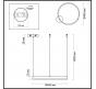 Подвесной светильник Lumion Echo 6530/34L