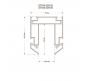 Шинопровод ST Luce SKYLINE 220 ST040.429.00, встриваемый в натяжной ПВХ потолок, черный 2м