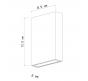 Настенный уличный светильник Arte Lamp Algol   A2750AL-2BK