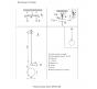 Подвесной светильник Crystal Lux CIELO SP3W LED GOLD