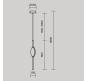 Подвесной светильник Maytoni Foresight MOD347PL-L8BS3K