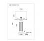 Настольный светильник Arte Lamp Stefania A5053LT-1PB