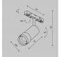 Трековый светильник Maytoni Technical Exility 3000K  Focus Zoom TR211-1-12W3K-Z-W